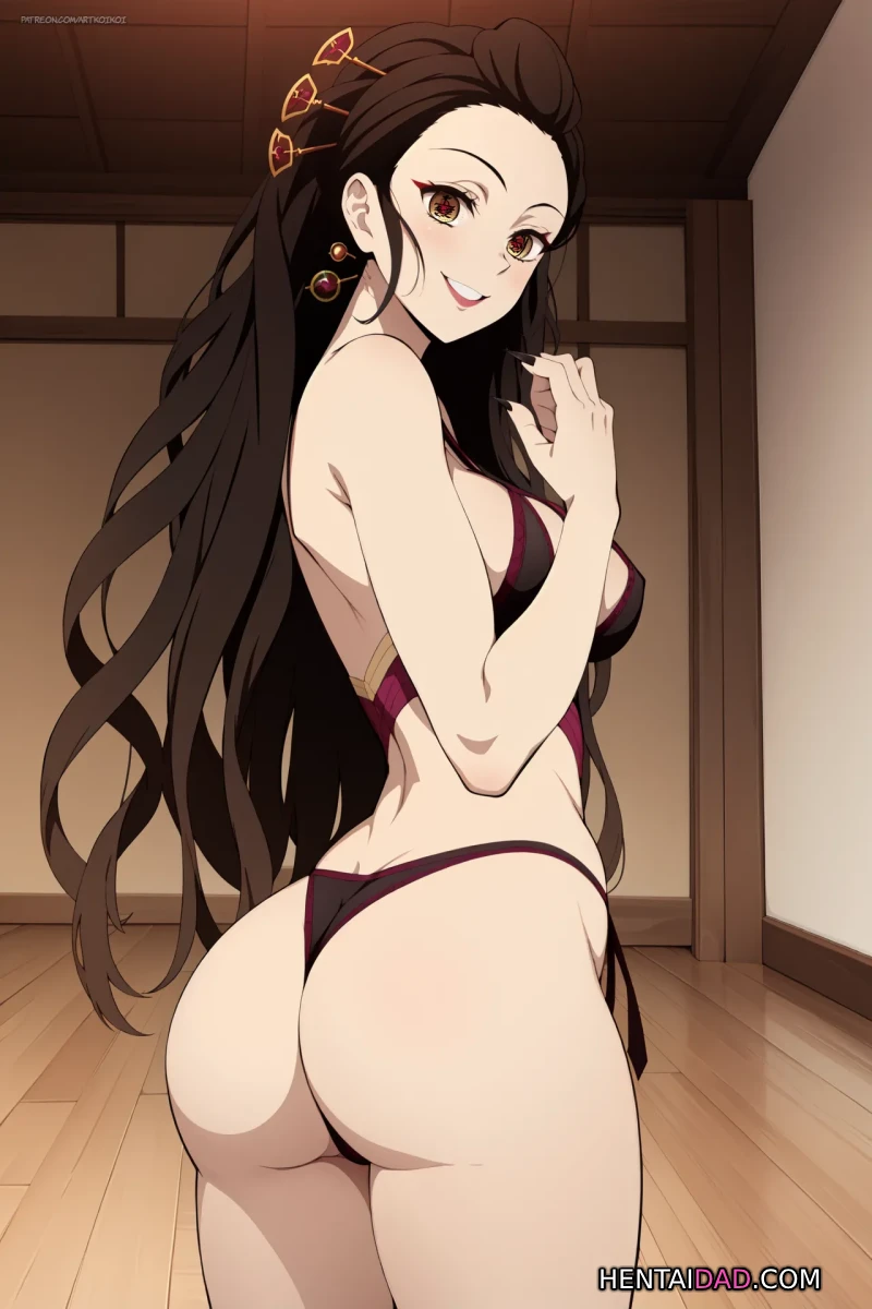 Daki Naked | Demon Slayer