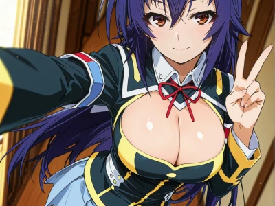 Medaka Kurokami from Medaka Box Sex by Kinzuia_chan